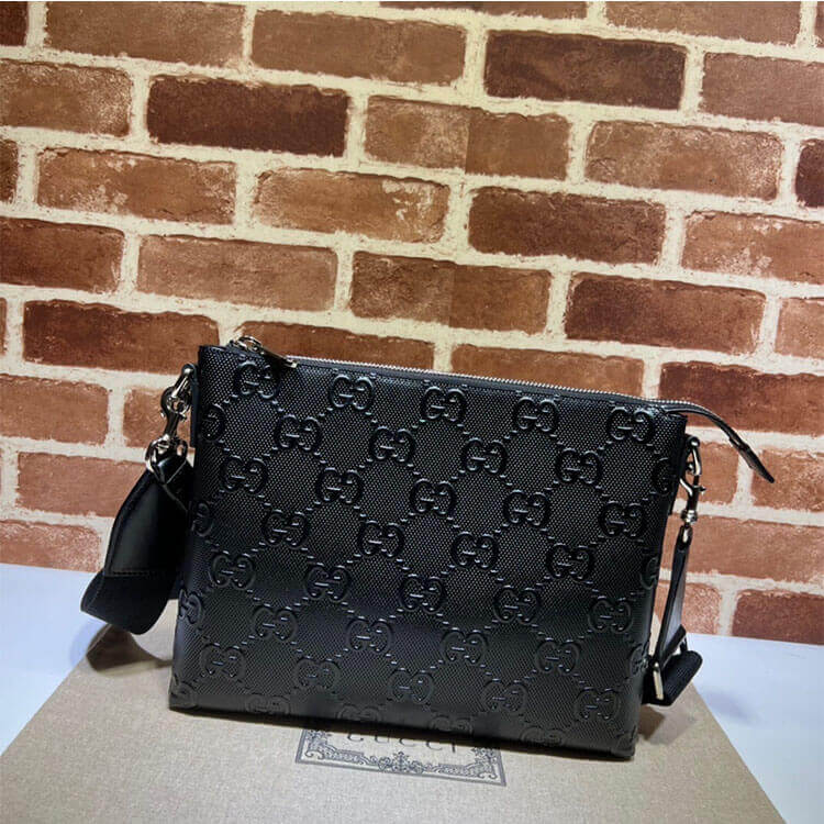 Replica-Gucci-GG-Embossed-Medium-Messenger-Bag-696009-1W3CN-1000-2-1.jpg